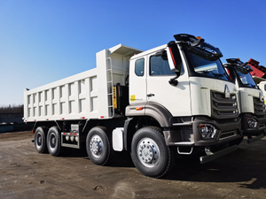 Sinotruk E7G 8x4 12 عجلات 45T شاحنة تفريغ
