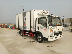 Sinotruk Howo 4x2 الثلاجة Truck-3TH