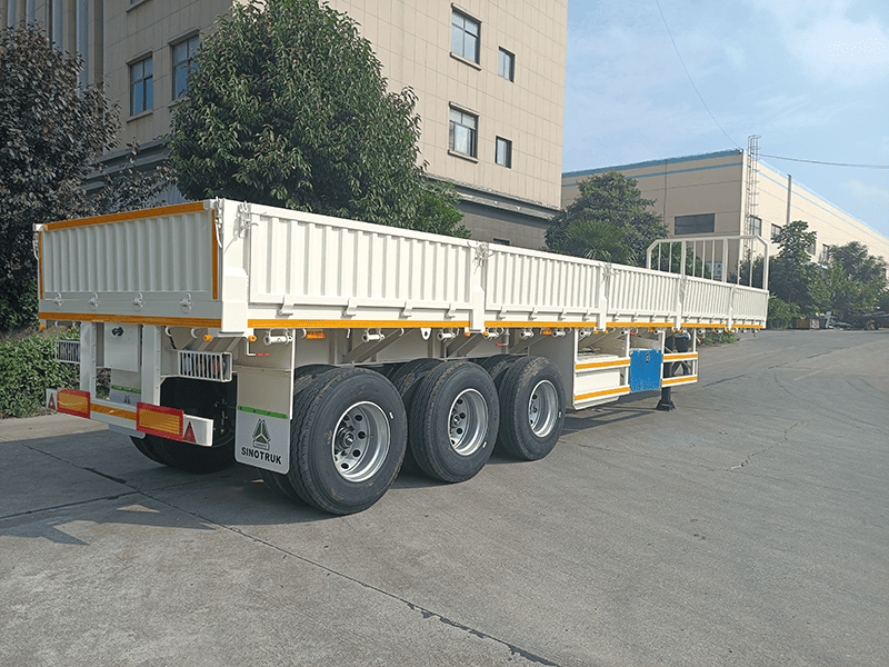 3 محاور 40 قدمًا SIDEWALL SEMI TRAILER-4