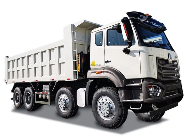 Sinotruk E7G 8x4 12 عجلات 45T شاحنة تفريغ