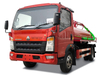  Howo 4x2 4cbm شاحنة شفط البرازية