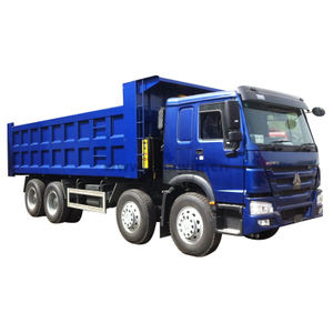 Sinotruk Howo 8x4 12 عجلات مربعة شكل تفريغ شاحنة