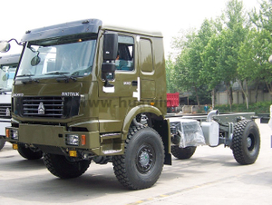 Sinotruk Howo 4x4 WHEELRER-DRIVE AWD CARGO CARGO HASSIS