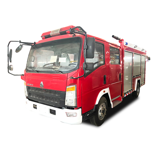 ساينو تراك هووا شاحنة إطفاء الحرائق ذات الضغط العالي والمياه الرغوية