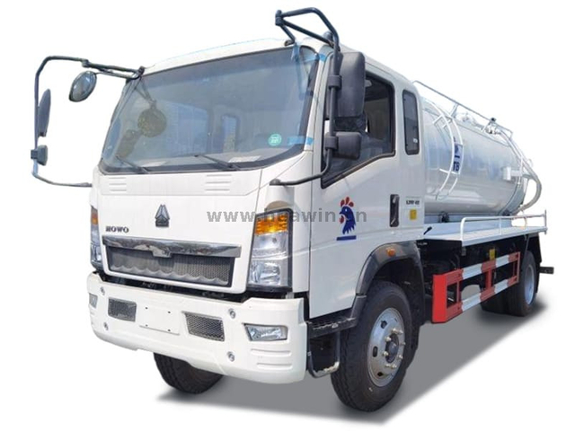8000 لتر من Sinotruk Howo 4x2 Sehepan Sanction Sanks
