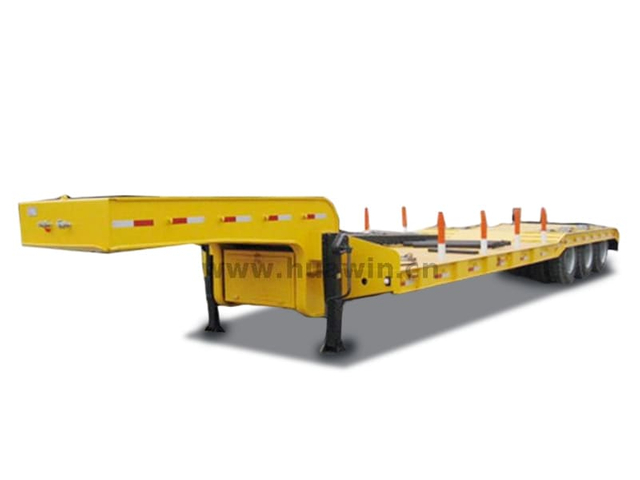 2/3/4 AXLES 50/60/80/100 طن منخفضة الخدمة الشاقة 