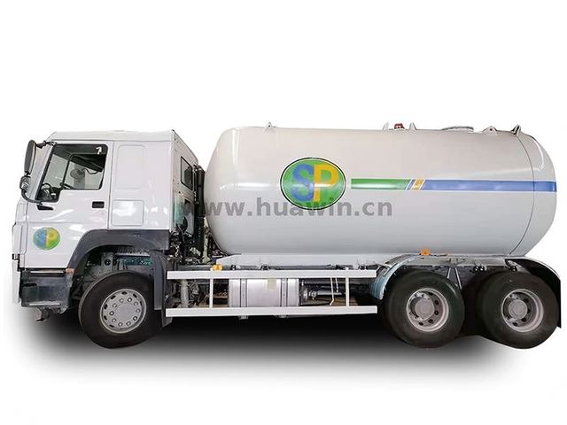 Sinotruk Howo LPG Truil Tarm Truck Truck 20 ~ 25 CBM 