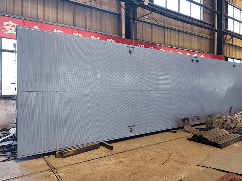 3 محاور 40FT مسطحة نصف مقطورة-1