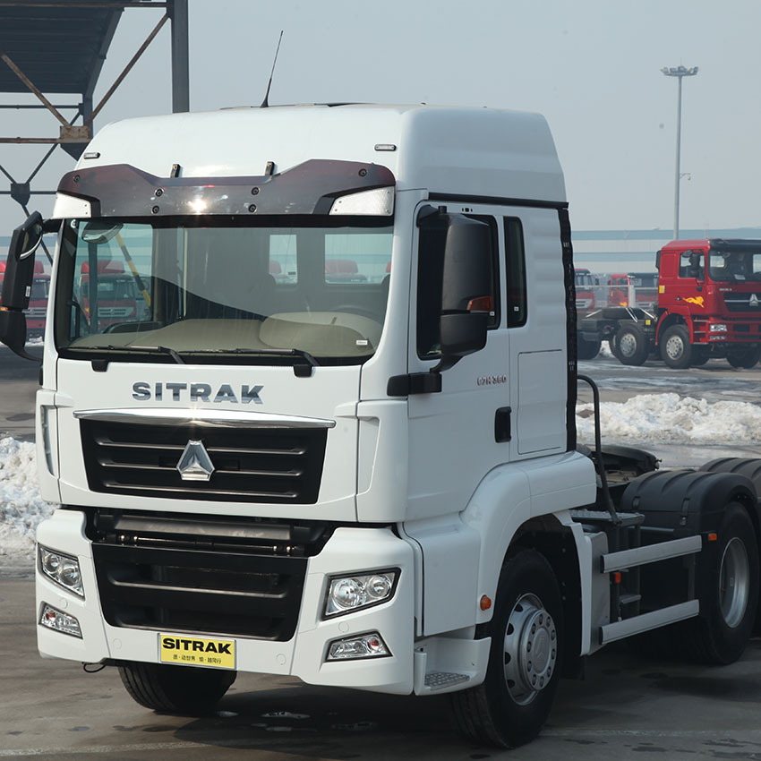 شاحنة جرار SITRAK 6X4 480HP مع ناقل حركة يدوي 5