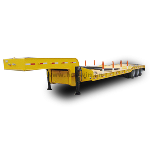 2/3/4 AXLES 50/60/80/100 طن منخفضة الخدمة الشاقة 
