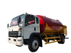 Sinotruk Howo 4x2 LPG Tank Tank Bobtail Truck 8-15M3