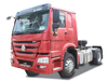 Sinotruk Howo 4 × 2 شاحنة جرار مع قوة حصان قوية