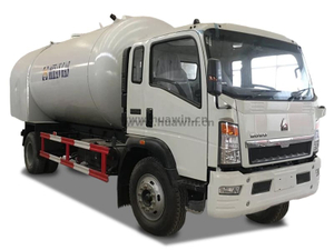 Sinotruk Howo 6x4 LPG Tank Tank Bobtail Truck