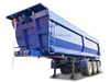 Huawin 3 Axles/4 Axles Dump Semi Trailer مع Volume 18CBM-40CBM 