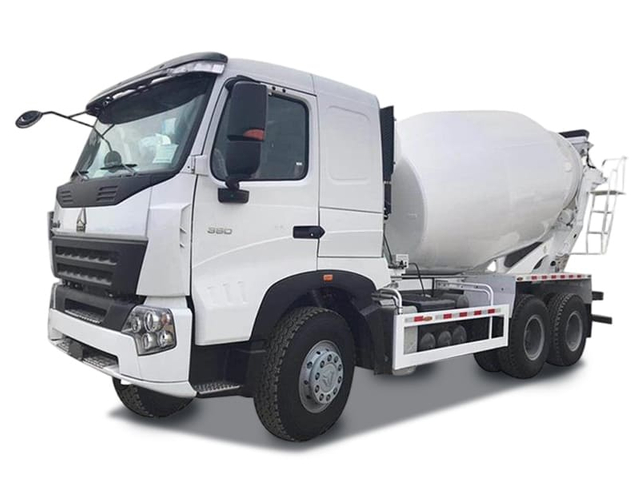 Sinotruk Howo A7 6x4 شاحنة خلاط الخرسانة