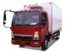 Sinotruk Howo 4x2 ثلاجة شاحنة -5ton