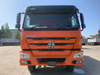 16CBM Howo 6x4 Scow End Sand يجمع شاحنة تفريغ نقل مع بوابة الذيل