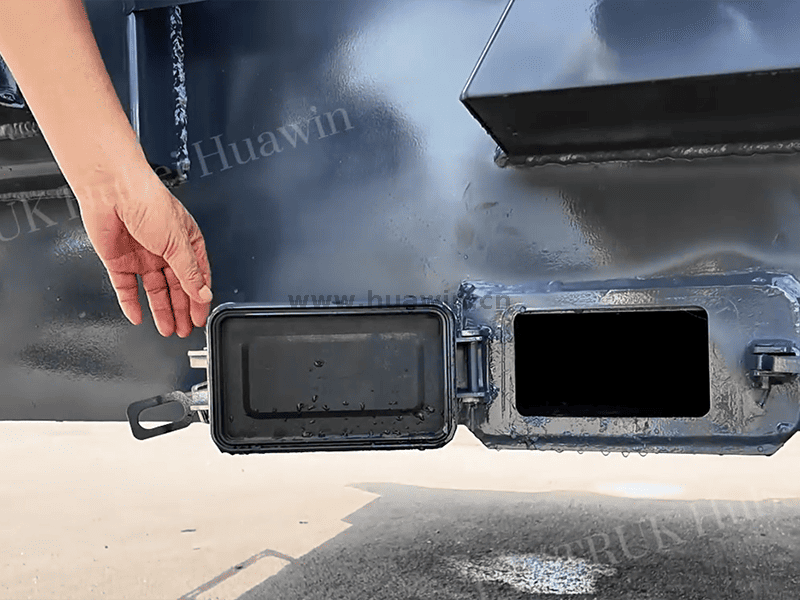 ساينو تراك HOWO شاحنة القمامة الضاغطة - 4x2-10