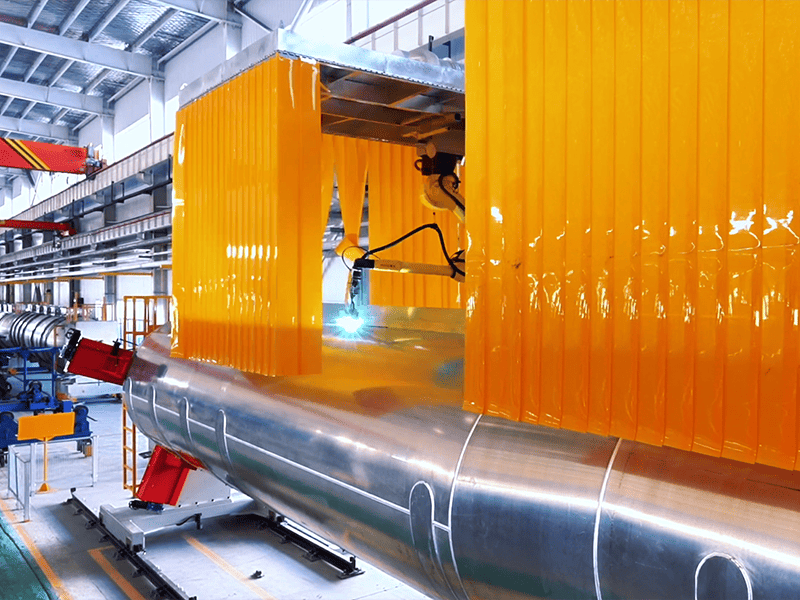 SINOTRUK CIMC 3 محاور 46CBM ناقلة وقود سبائك الألومنيوم نصف مقطورة-جديد-9