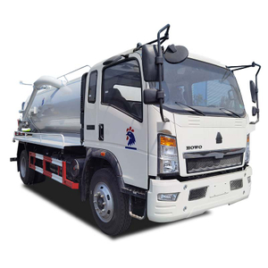 5000 لتر من Sinotruk Howo 4x2 خزانات شفط الصرف الصحي