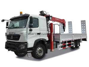 Sinotruk Howo 6x4 شاحنة Crane Truck 