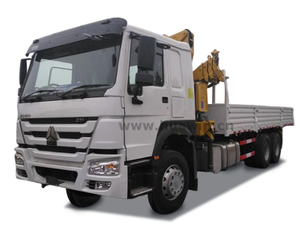 Sinotruk Howo 6x4 Crane Truck - 12ton XCMG Boom Boom