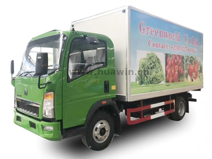 Sinotruk Howo 4x2 ثلاجة Truck-5TH