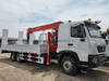 Sinotruk Howo 6x4 شاحنة Crane Truck 