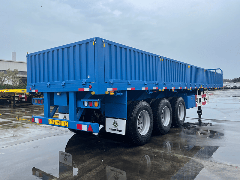 3 محاور 40 قدمًا SIDEWALL SEMI TRAILER-2