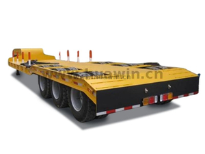 عالي الجودة Sinotruk 60 طن منخفضة مقطورة