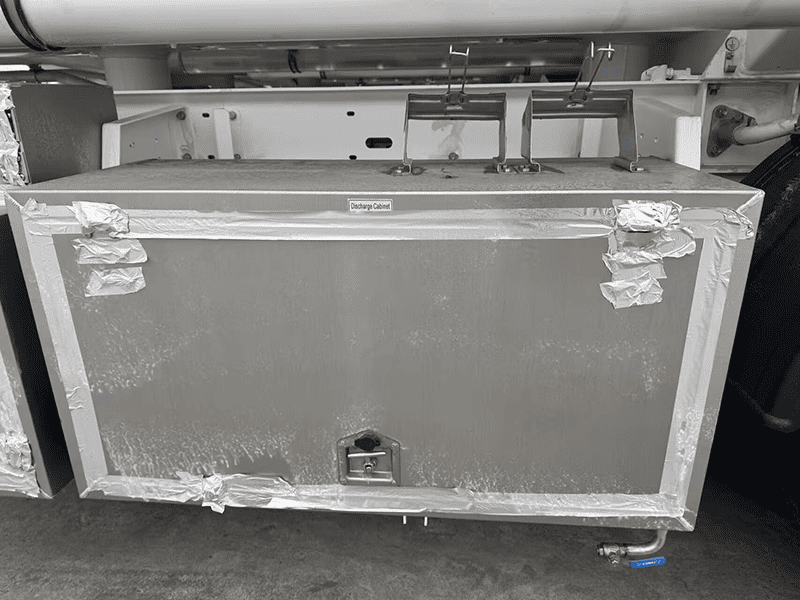 SINOTRUK CIMC 3 محاور 46CBM ناقلة وقود سبائك الألومنيوم نصف مقطورة-جديد-4