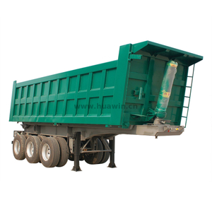 Sinotruk 3 محور أمامي التفريس نصف مقطورة