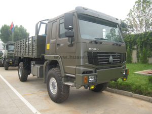 Sinotruk Howo 6x6 شاحنة شحن AWD ذات العجلات
