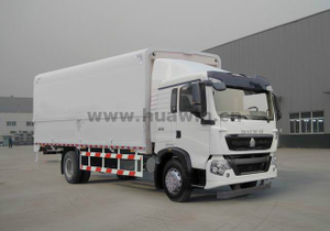 Sinotruk T7H 4x2 Wing Wing Wing Open Van Truck