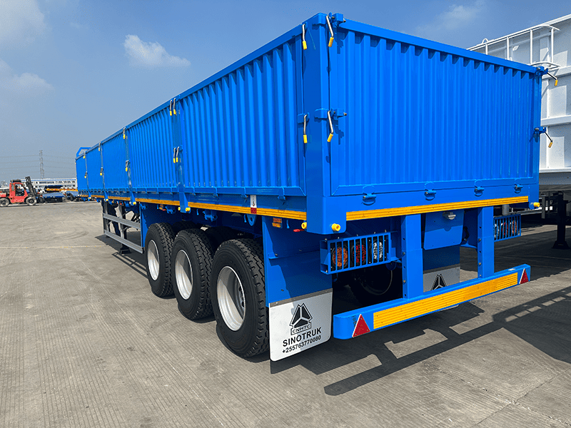 3 محاور 40 قدمًا SIDEWAL SEMI TRAILER-7