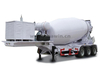 Sinotruk 3 Axles Concrete 16CBM Mixer Tanker Trailer