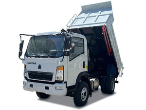 Sinotruk Howo 4 × 2 شاحنة تفريغ الخفيفة