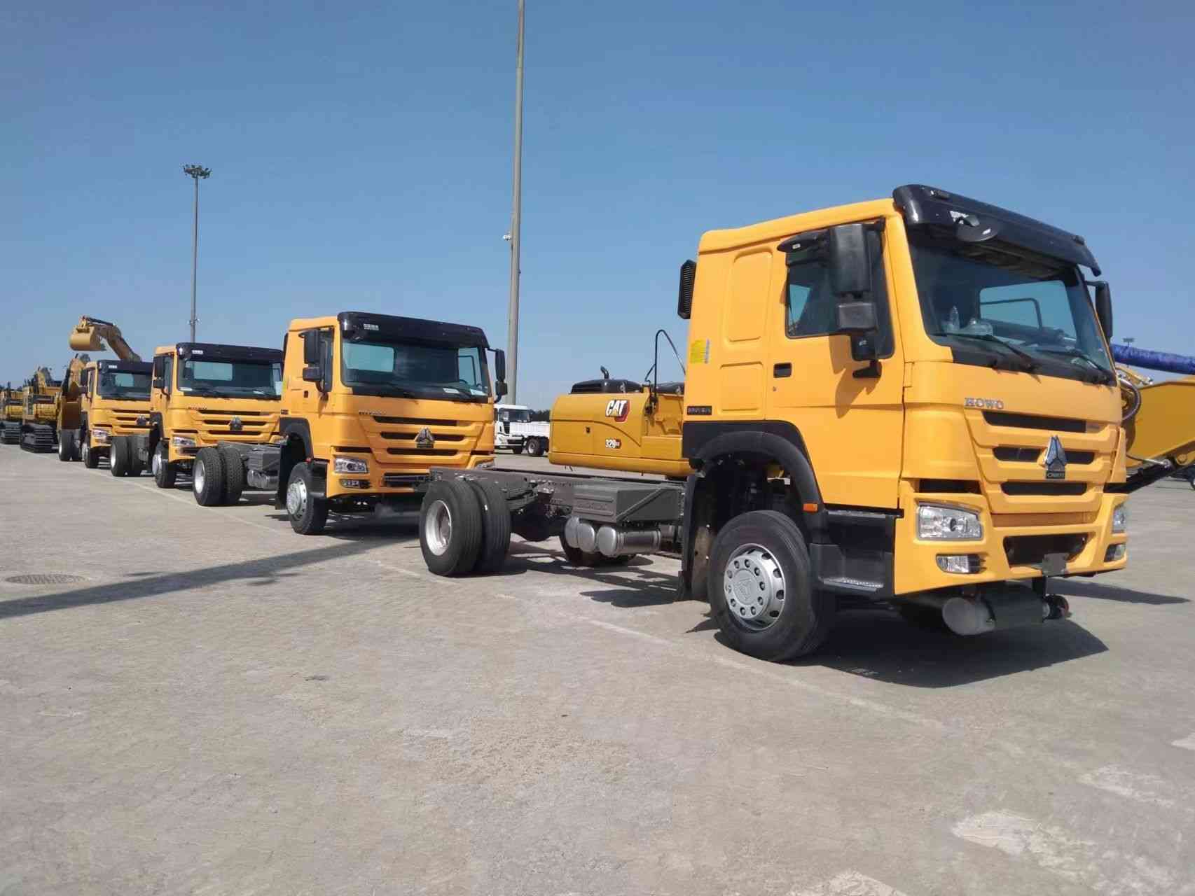 4x2 هيكل شاحنة الشحن