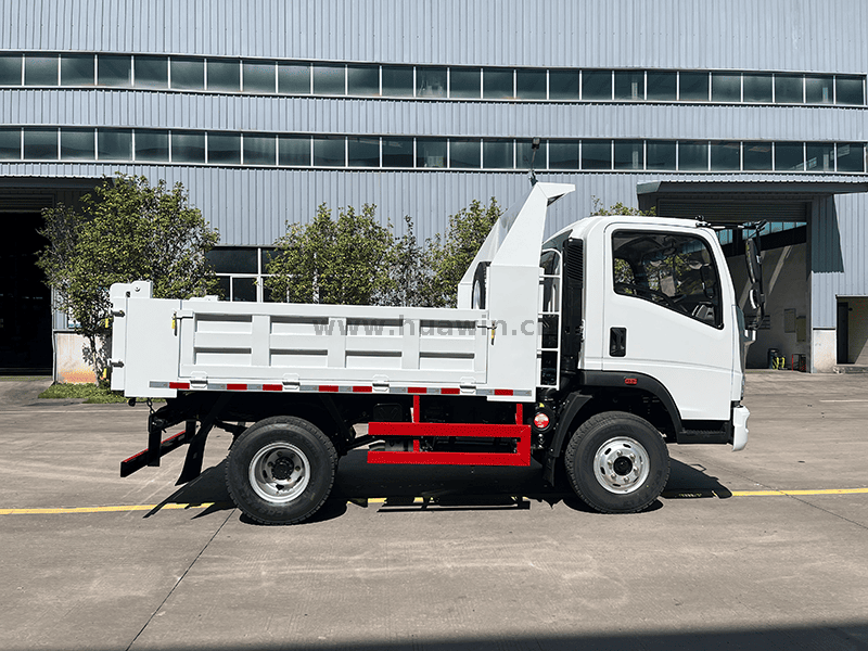 Howo 4x2 Light Dump Truck-9