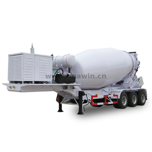 Sinotruk 3 Axles Concrete 16CBM Mixer Tanker Trailer