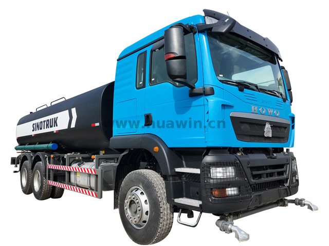 Howo Water Sprinkler Truck-TX-6 × 4 (الأزرق)