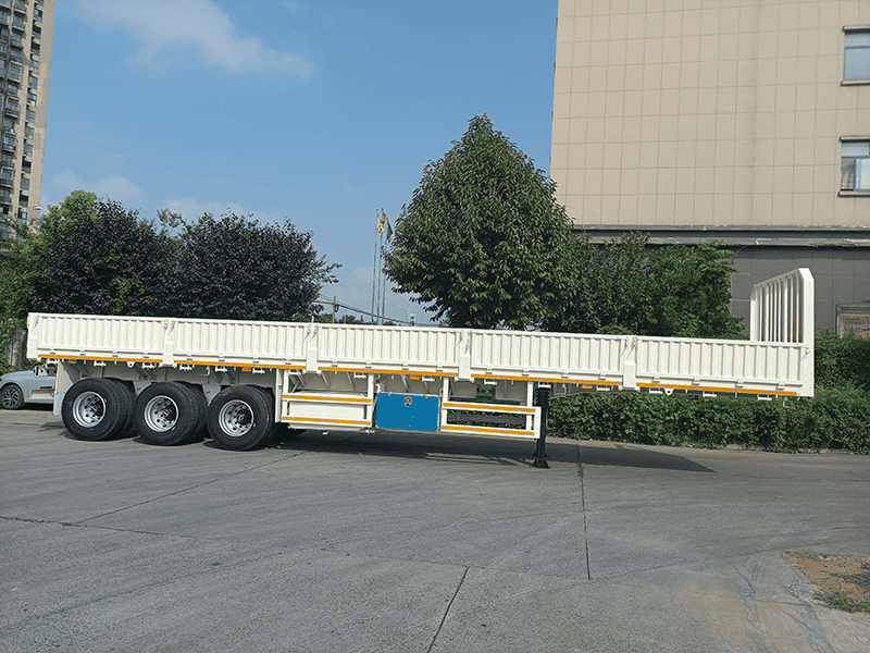 3 محاور 40ft Sideball Semi Trailer-1