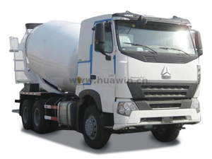 Sinotruk A7 6x4 شاحنة خلاط الخرسانة - 12CBM