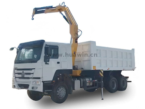 Sinotruk Howo 6x4 30T Dump Crane Truck