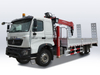 Sinotruk Howo 6x4 شاحنة Crane Truck 