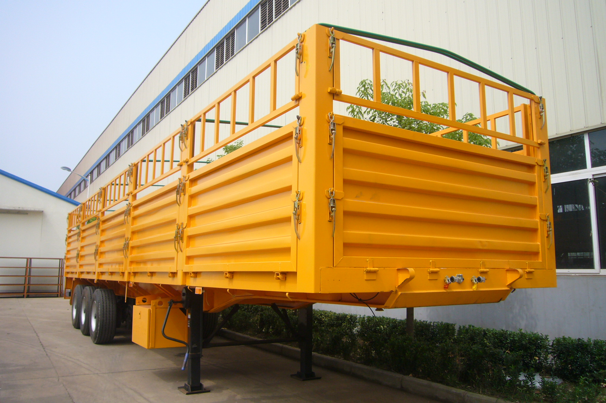 wall side semi trailer 图片 1