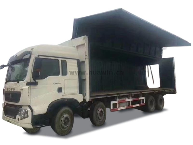 Sinotruk T5G 8x4 Wing Wing Wing Open Van Truck