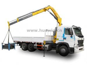 Sinotruk A7 6x4 Crane Truck - 10ton XCMG BOOM BOOM