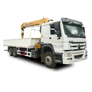 Sinotruk Howo 6x4 Crane Truck - 10TON XCMG BOOM TELESTING