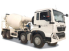 China Sinotruk Howo Mixer Truck ، الخرسانة الملموسة Mixer-12CBM